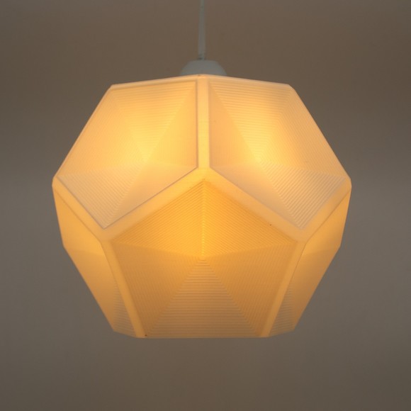 3DPPA Pende Lamp Shade | Home Decor | Gift Idea | Geometric | Pendant Lighting - Picture 5 of 9